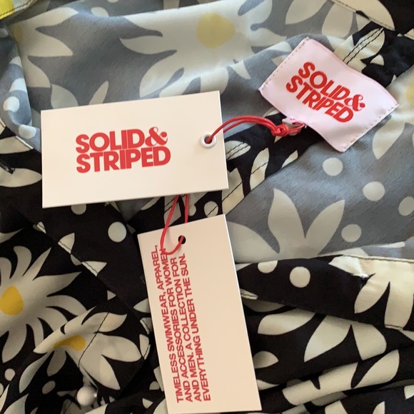 Solid & Striped Button Down Shirt - Picture 4 of 9